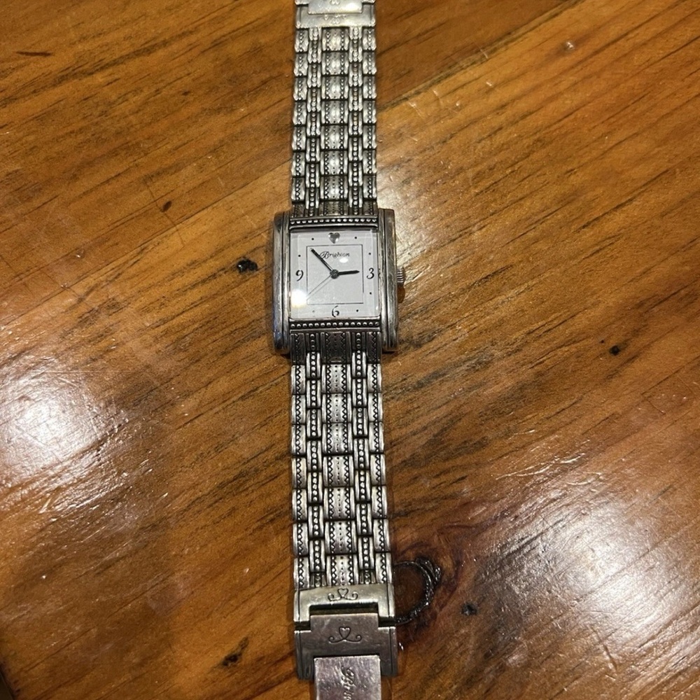 Brighton Silver Rectangular Face Watch - image 1